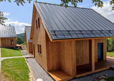 Líšná – apartmánové domy na Vysočině