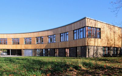 Administrativní budova Lesní správy - Choceň - reference Dřevostavby Prefast