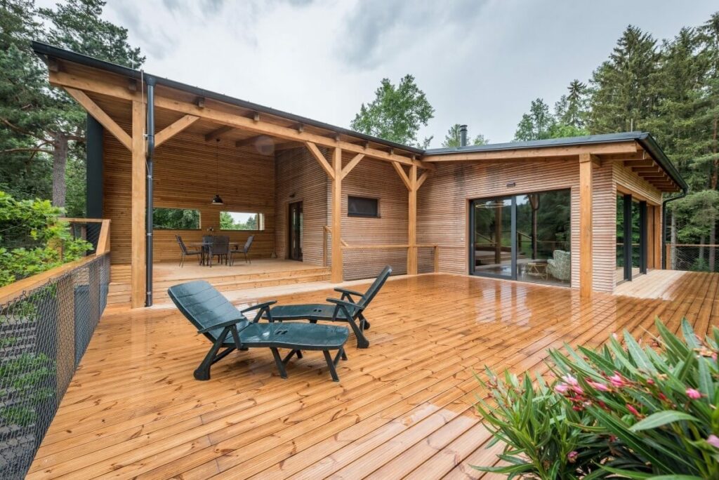 Dřevostavba ušitá na míru v srdci Drahanské vrchoviny