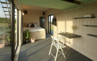 Modulový dům typ 1 - interiér - tiny house Prefast