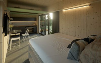 Modulový dům typ 1 - interiér - tiny house Prefast
