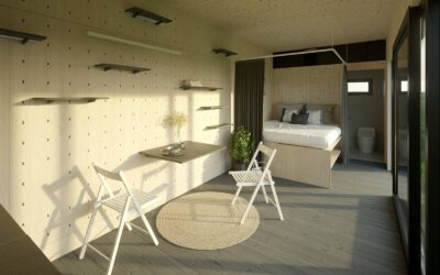 Modulový dům typ 2 - interiér - tiny house Prefast