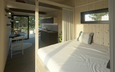 Modulový dům typ 3 - interiér - tiny house Prefast