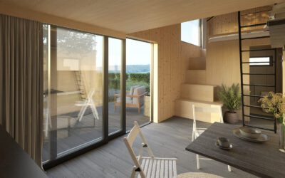 Modulový dům typ 4 - interiér - tiny house Prefast